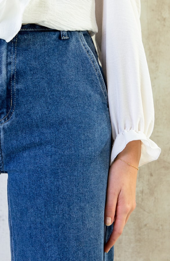 High Waisted Jeans Wide Leg Love, Shoparchiv, Foto 4
