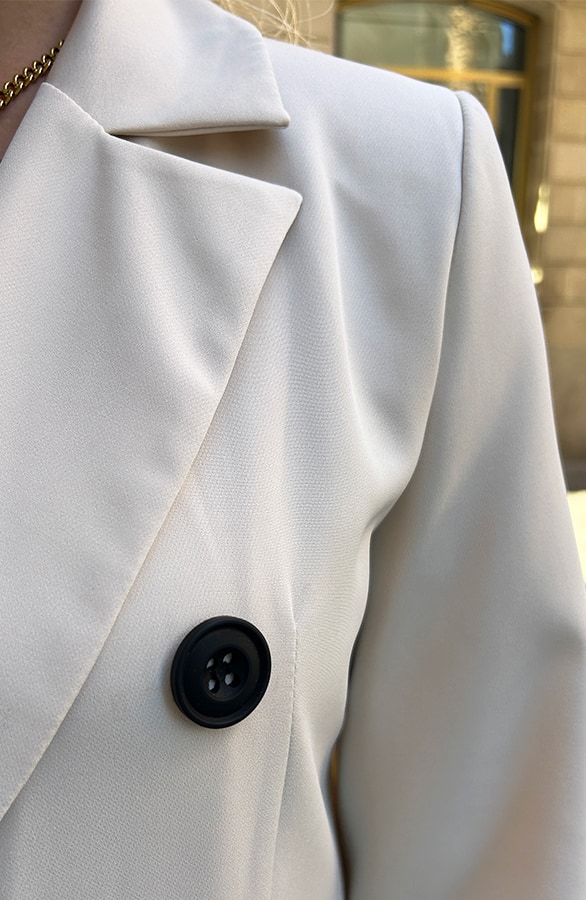 Langer Blazer Beige, Shoparchiv, Foto 5
