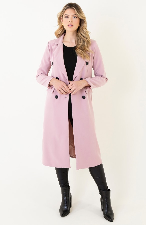 Lange Blazer Dust Roze – shoparchief, foto 2