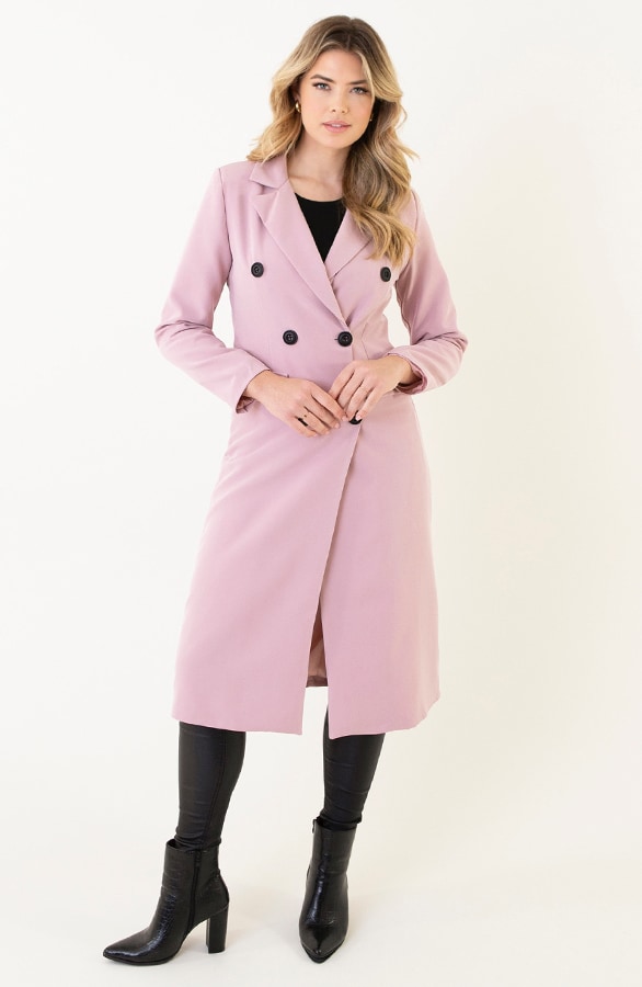 Lange Blazer Dust Roze – shoparchief, foto 3