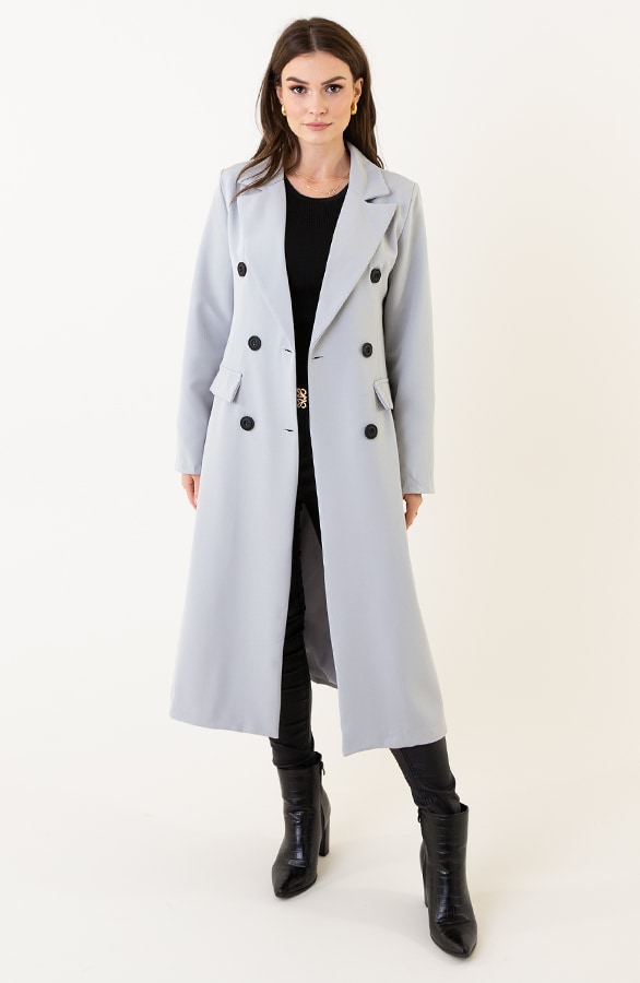 Lange Blazer Grijs – shoparchief