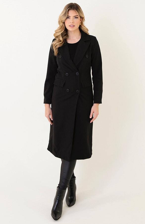 Lange Blazer Zwart – shoparchief, foto 8
