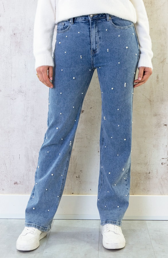Limited Pearl Jeans High Waisted – shoparchief, foto 2