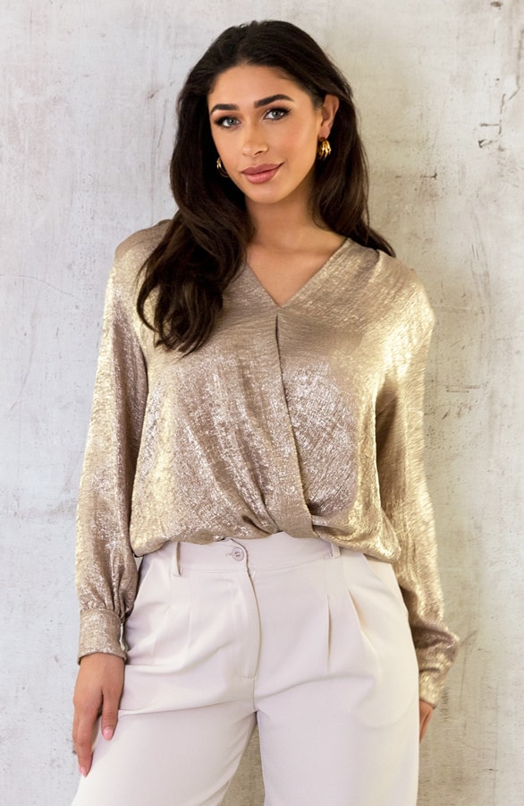 Marant Blouse Limited Goud – shoparchief, foto 7