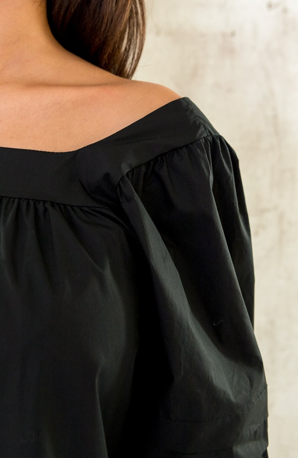 Musthave Strik Blouse Zwart – shoparchief, foto 4