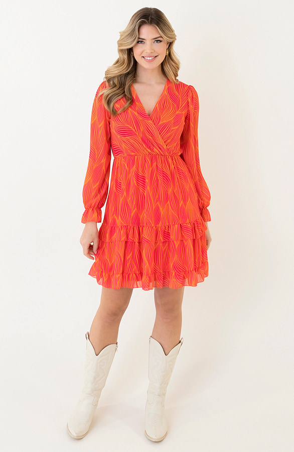 V-Hals Jurk Amante – shoparchief, foto 8