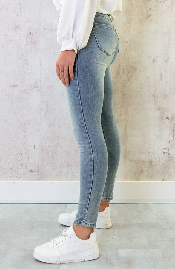 Skinny High Waist Ultra Stretch Jeans – shoparchief, foto 4