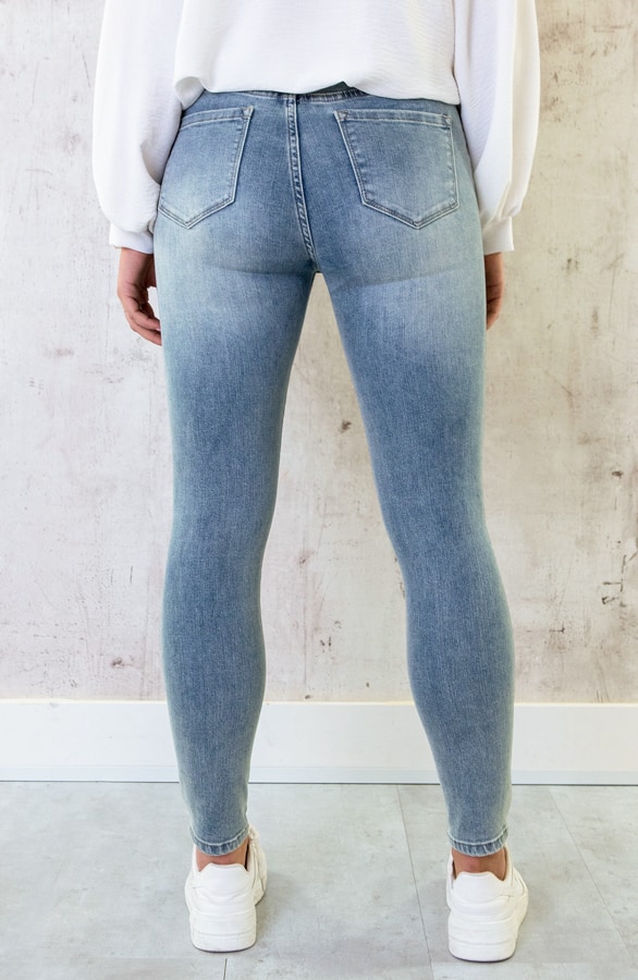 Skinny High Waist Ultra Stretch Jeans – shoparchief, foto 5