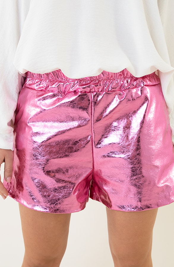 Metallic Short Roze – shoparchief, foto 2
