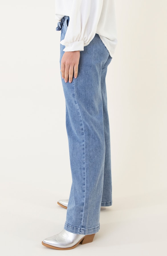 Wide Leg Jeans mit Schleife, Shoparchiv, Foto 2