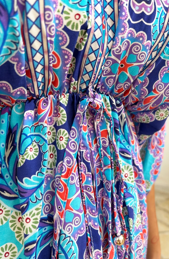 Bali Tuniek Katoen Kobalt – shoparchief, foto 5