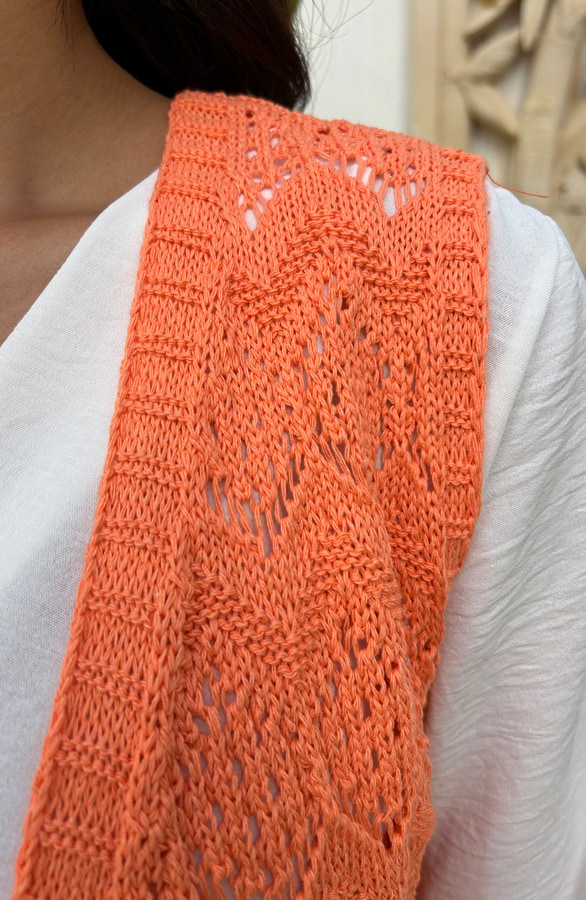 Gehaakt Gilet Light Peach – shoparchief, foto 5