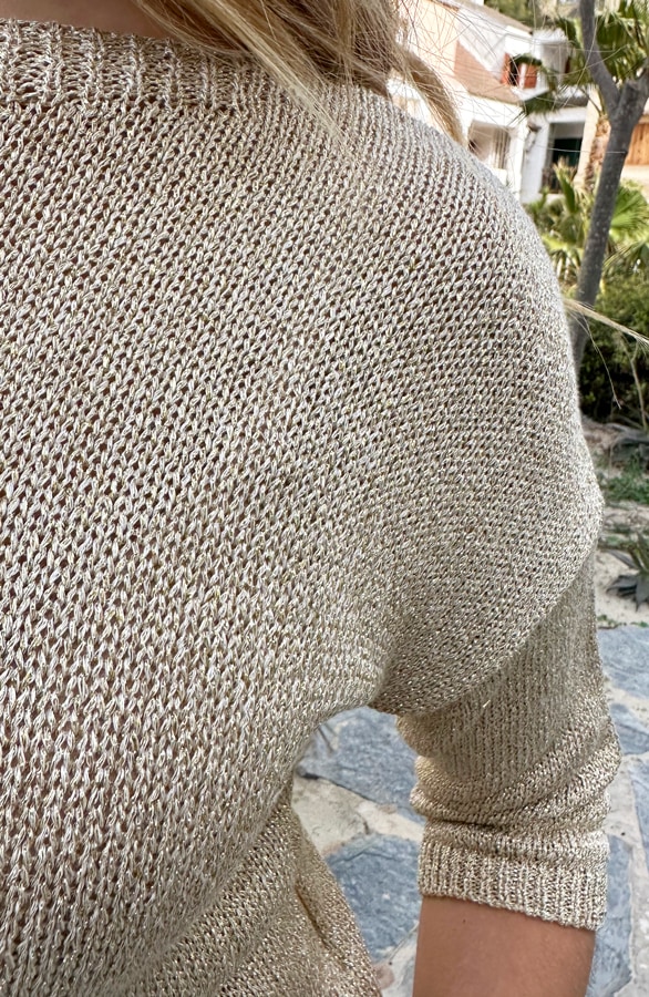 Gehaakte Lurex Strik Top – shoparchief, foto 4