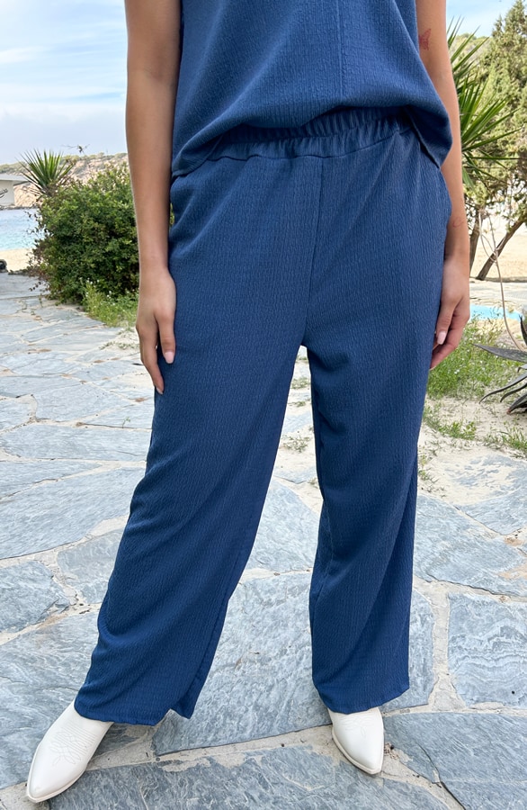 Paris Broek High Waisted Jeans Blue – shoparchief