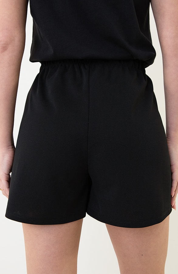 Scuba Skort Safari Zwart – skorts, foto 7
