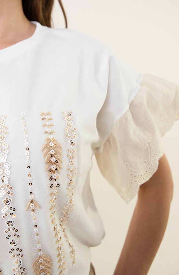 Top Met Front Detail – shoparchief, foto 5