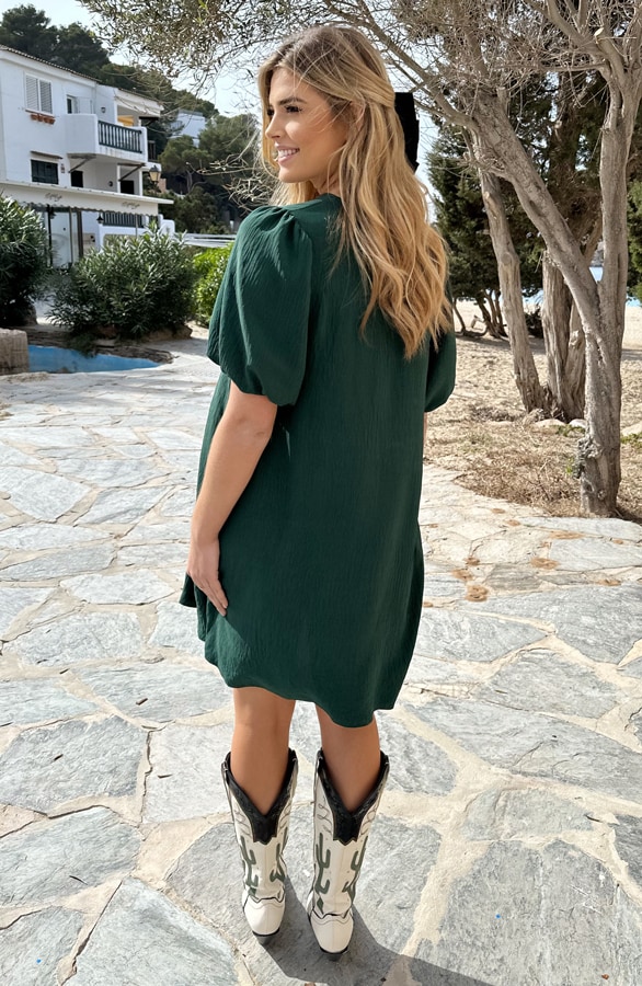 Valencia Jurk Smaragd – shoparchief, foto 4