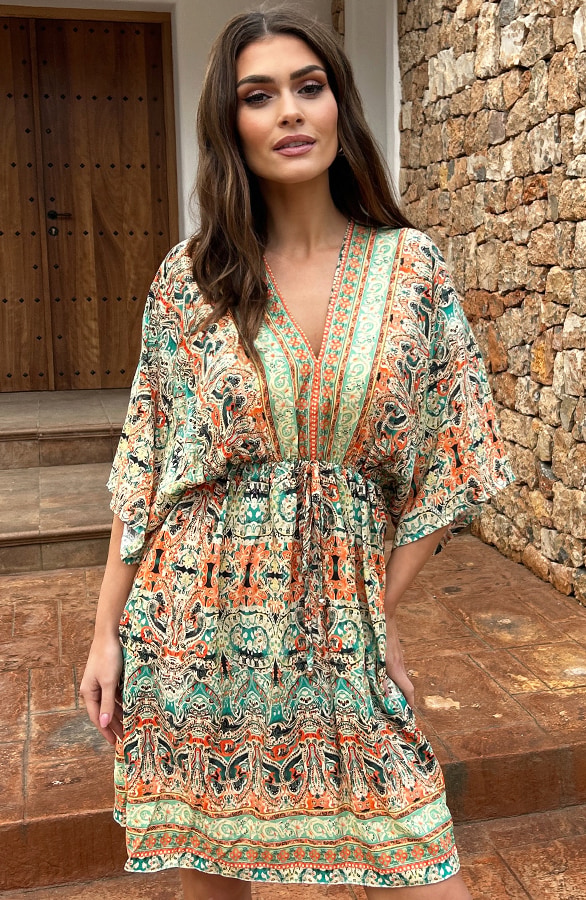 Bali Tuniek Katoen Multicolor – shoparchief