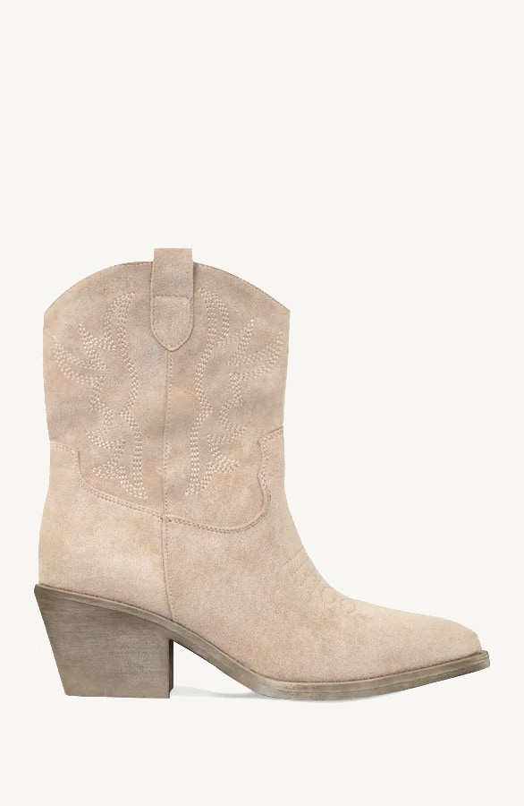 Cowboy Boots Low Beige – shoparchief