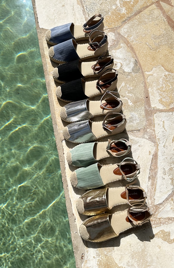 Espadrilles Suède Zwart – shoparchief, foto 3