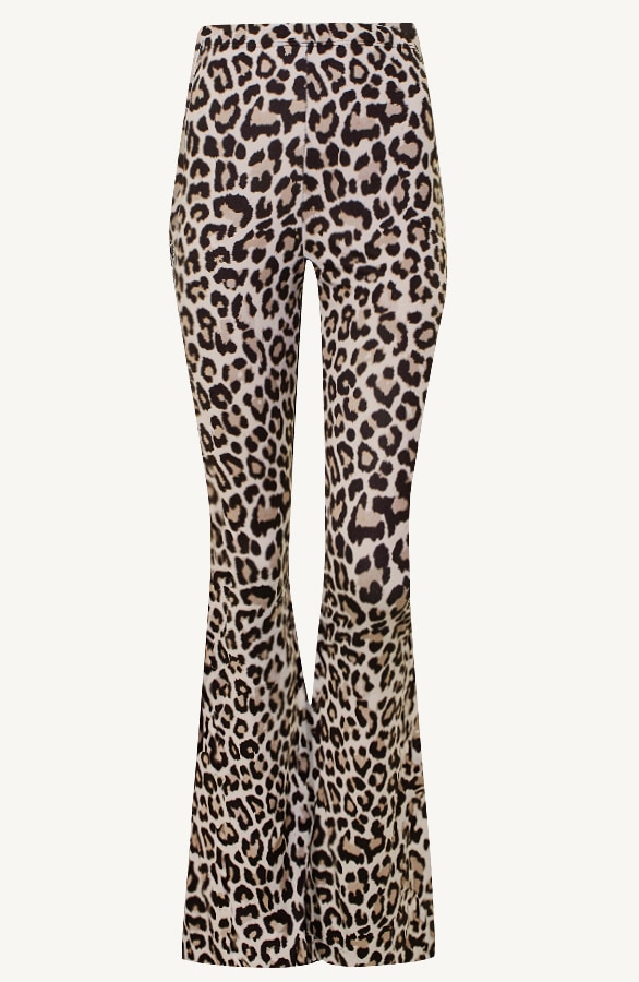 Flared Broek Leopard Print – shoparchief, foto 7