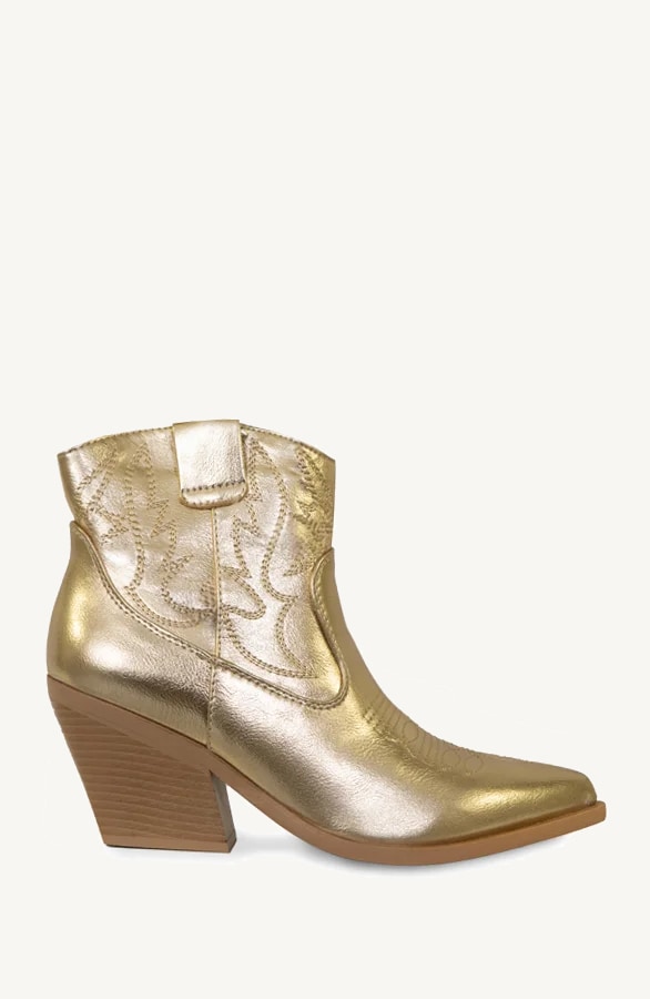 Metallic Boots Goud – shoparchief