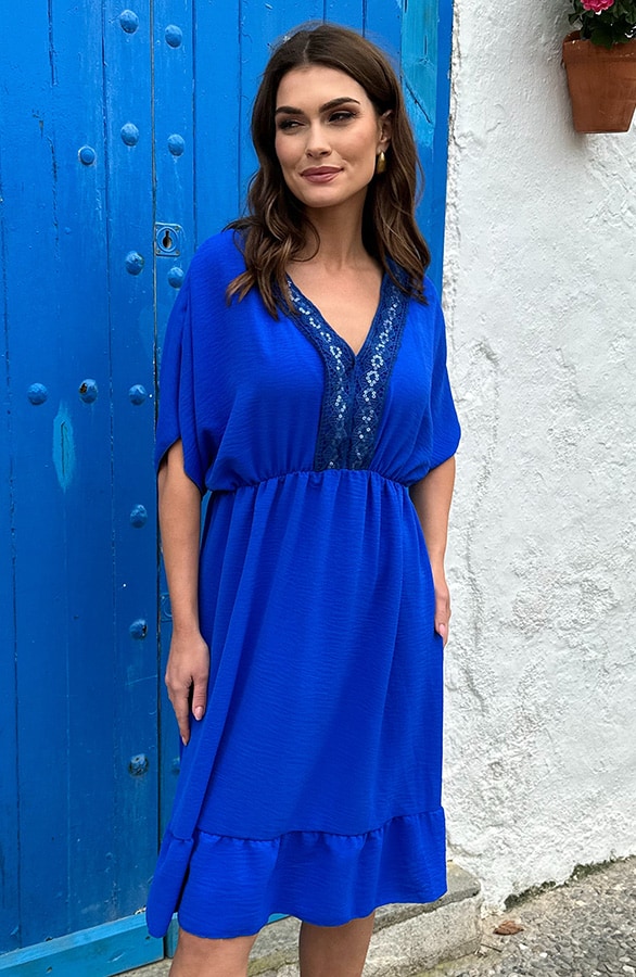 Positano Lace Tuniek Kobalt – shoparchief