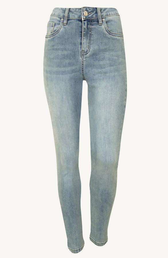 Skinny Jeans High Waist Vintage Blue – shoparchief