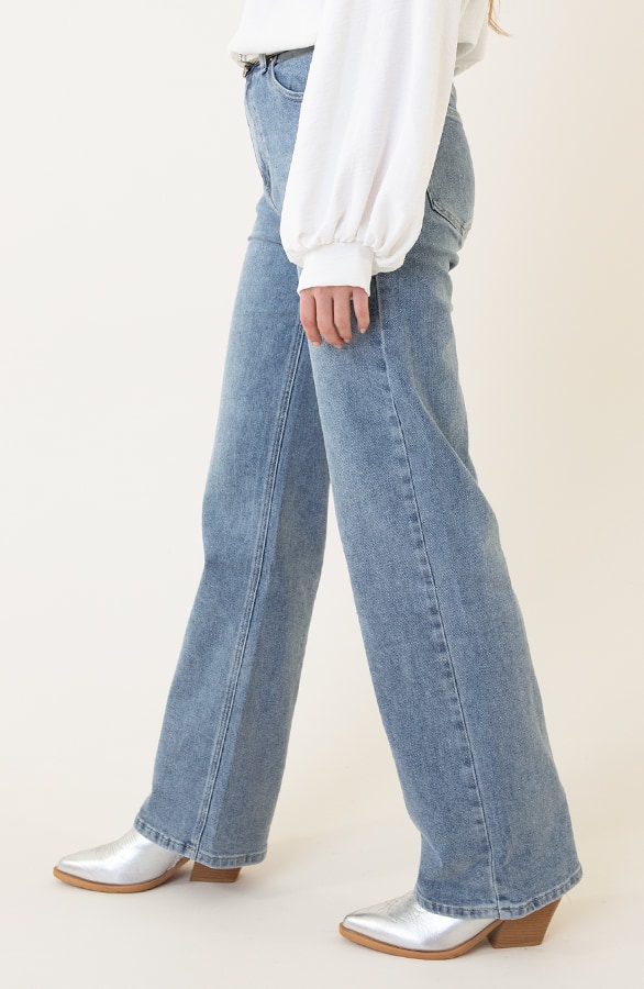 Vintage Wide Leg Jeans, Shoparchiv, Foto 2