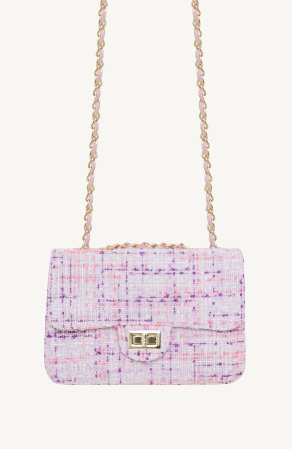 Bouclé Bag Lila – shoparchief