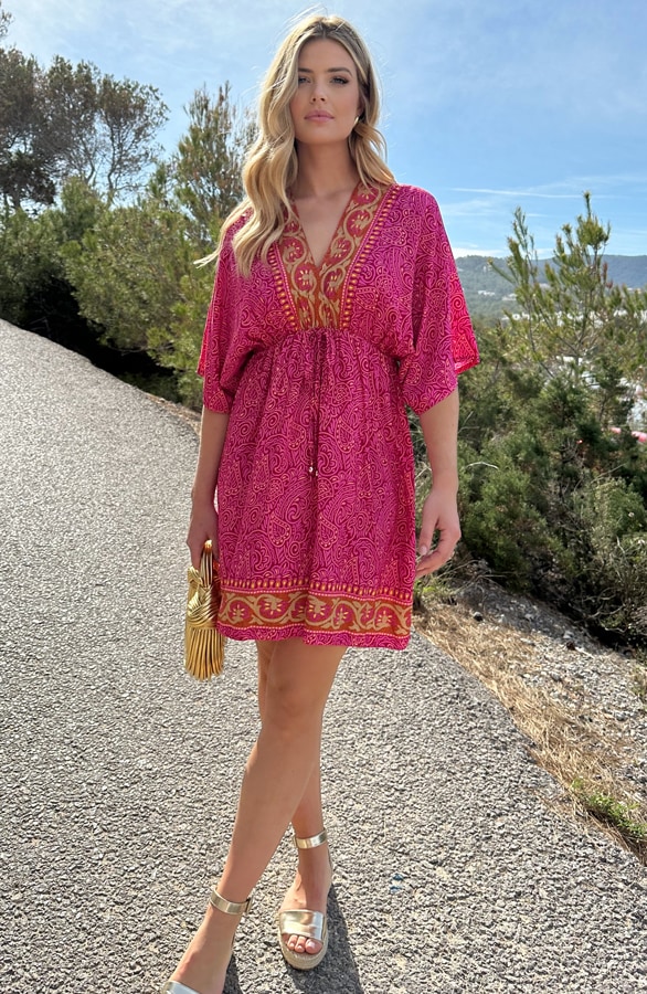 Bali Tuniek Katoen Roze – shoparchief