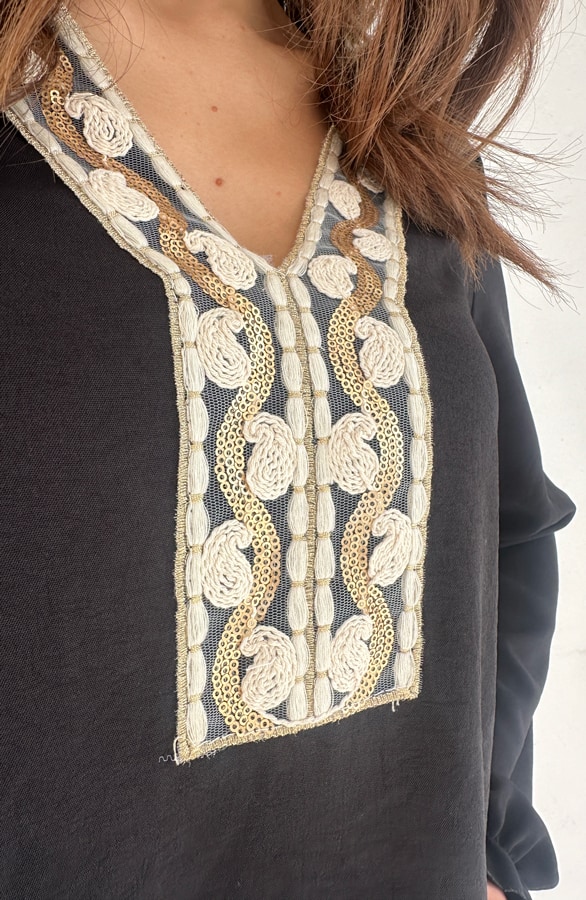 Boho Limited Blouse Zwart – shoparchief, foto 5