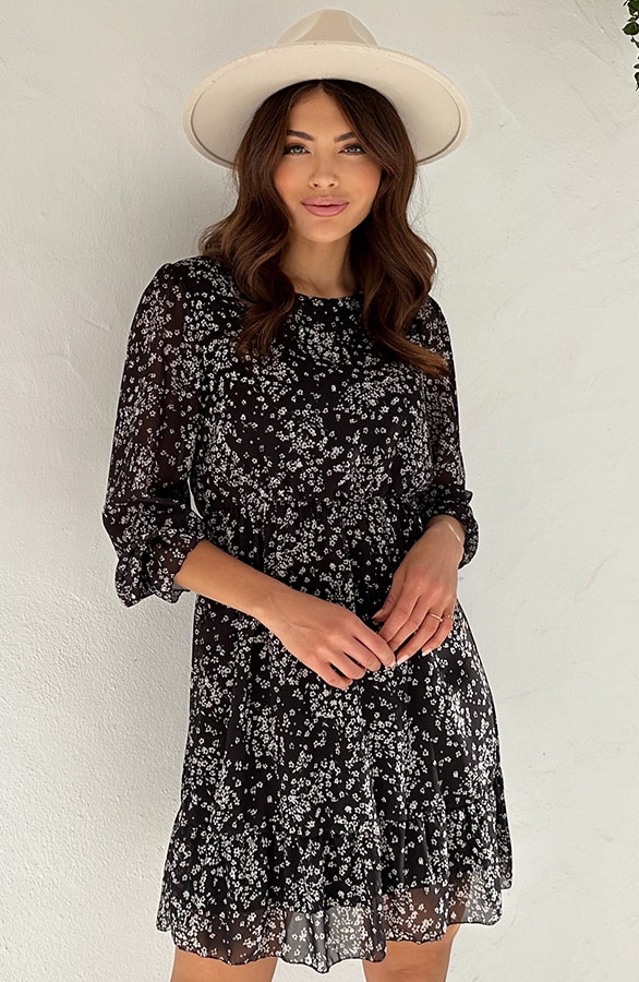 Daisy Ruffle Jurk – shoparchief, foto 5