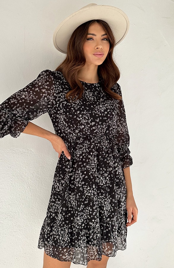 Daisy Ruffle Jurk – shoparchief