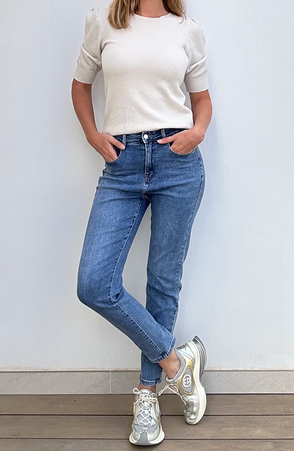 High Waist Jeans Straight Fit, Shoparchiv, Foto 5