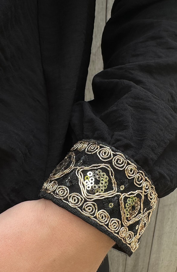 Luxury Marant Blouse Goud – shoparchief, foto 8