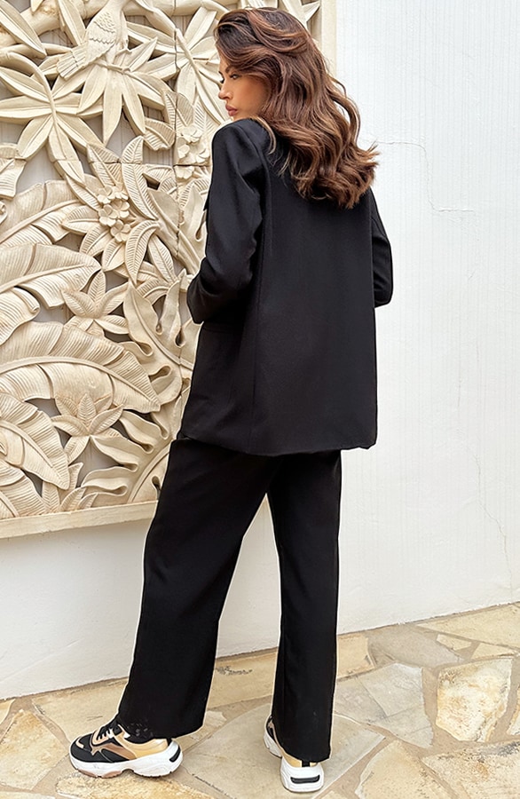 Palazzo Pants Limited Zwart – shoparchief, foto 7