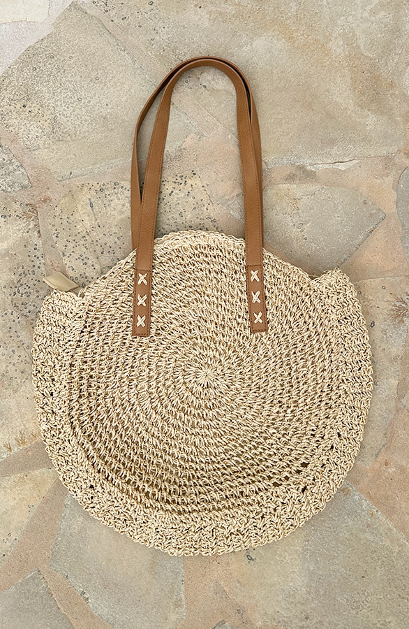 Rotan Lurex Round Bag – shoparchief, foto 2