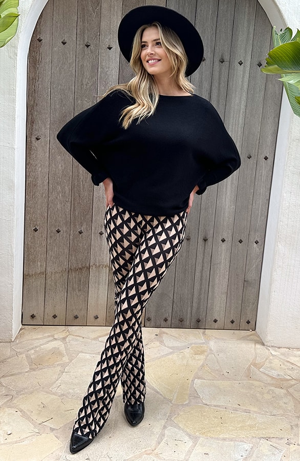 Soft Trui Ruffle Mouwen Zwart – shoparchief, foto 6