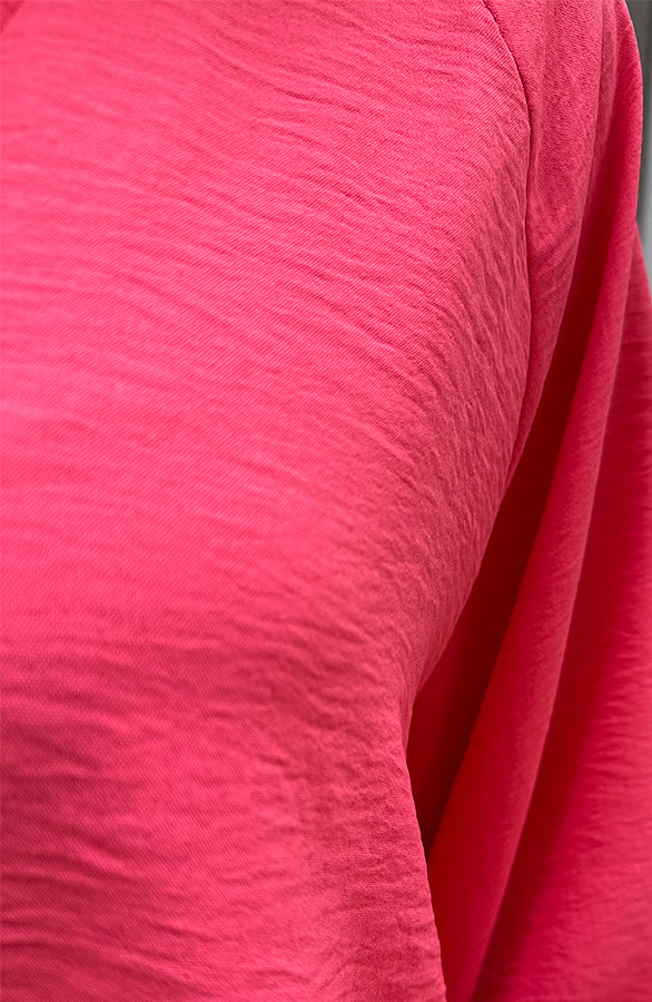 V-hals Blouse Rome Koraal – shoparchief, foto 6