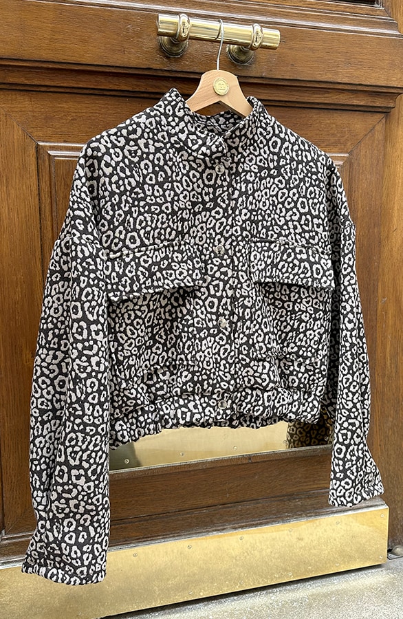 Leopard Bomber Zwart – jassen