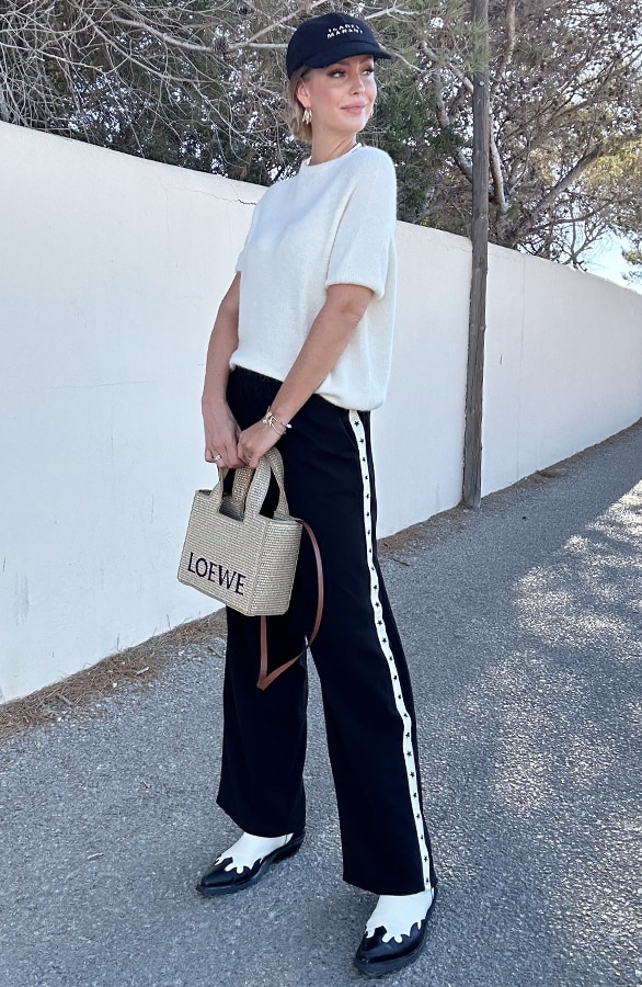 Yves Bies Straight Leg Pantalon Zwart 2.0 – shoparchief, foto 4