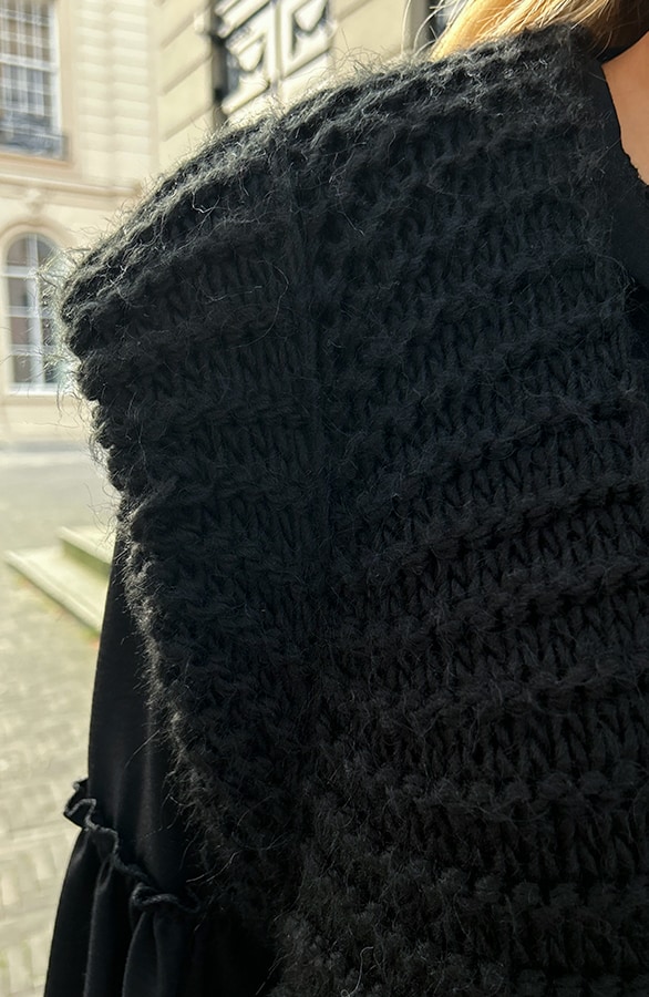 Gebreid Gilet Zwart – shoparchief, foto 8