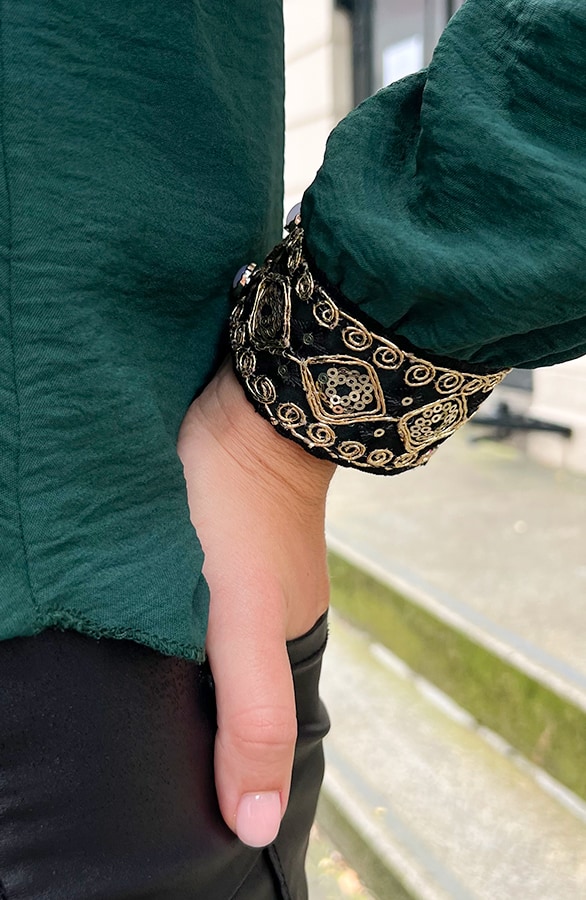 Marant Blouse Limited Smaragd – shoparchief, foto 7