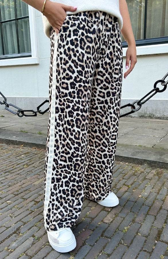Yves Bies Straight Leg Pantalon Leopard 2.0 – shoparchief, foto 7
