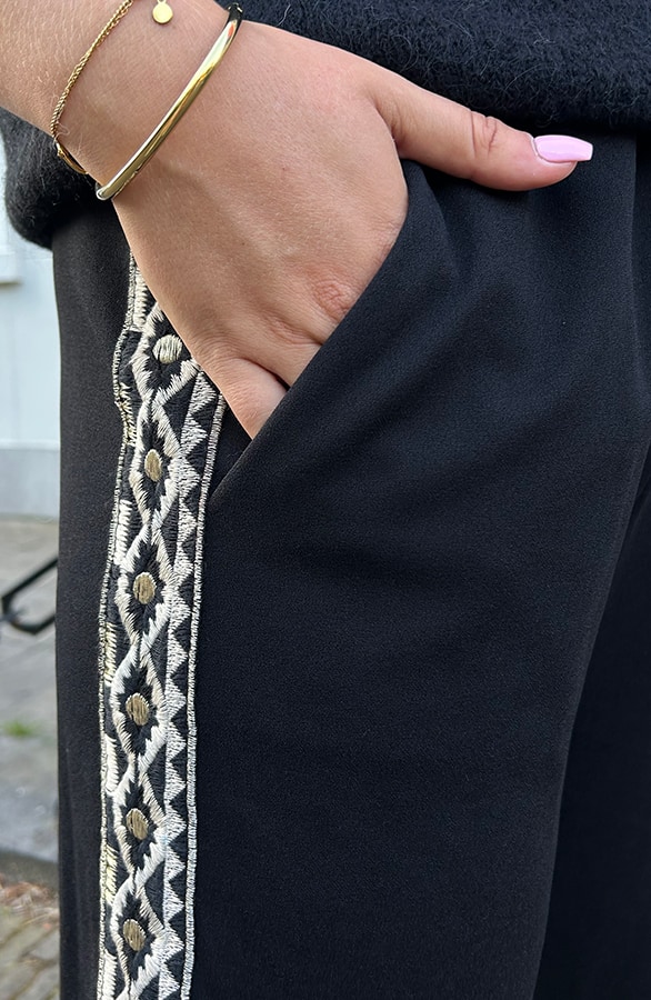 Yves Bies Straight Leg Pantalon Limited – shoparchief, foto 3