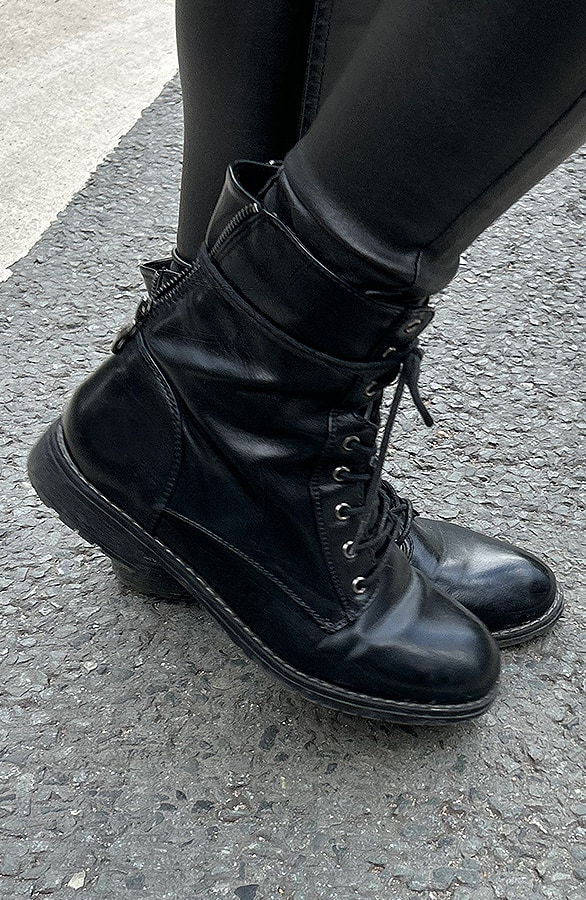 Biker Buckle Zip Boots, Alle Schuhe, Foto 3