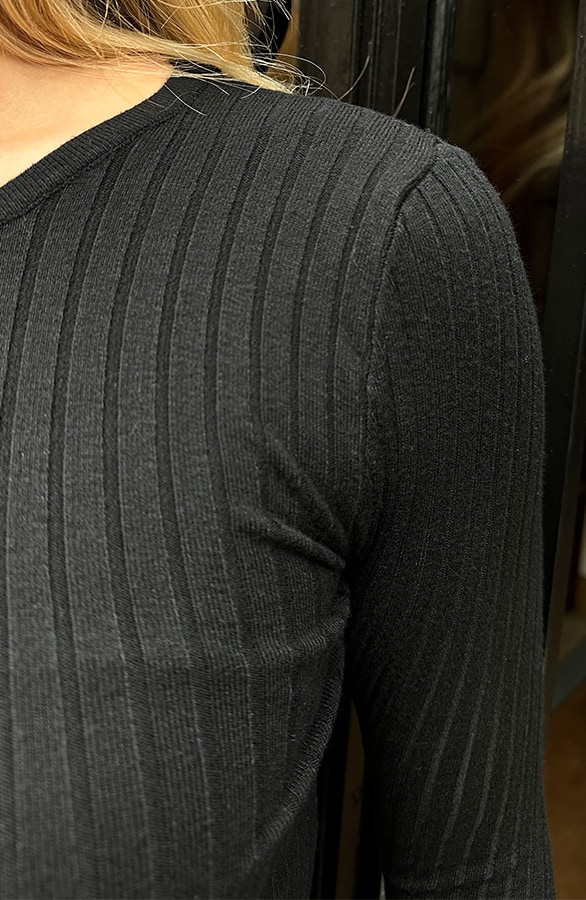 Long Sleeve Top Ultra Soft Schwarz, Tops, Foto 15