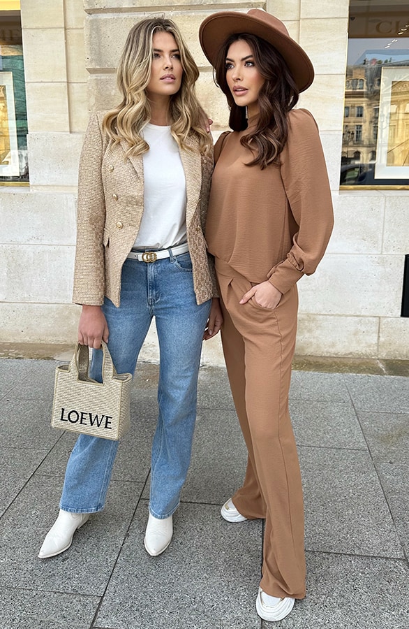 Luxury Boucle Blazer Goud – vesten, foto 7