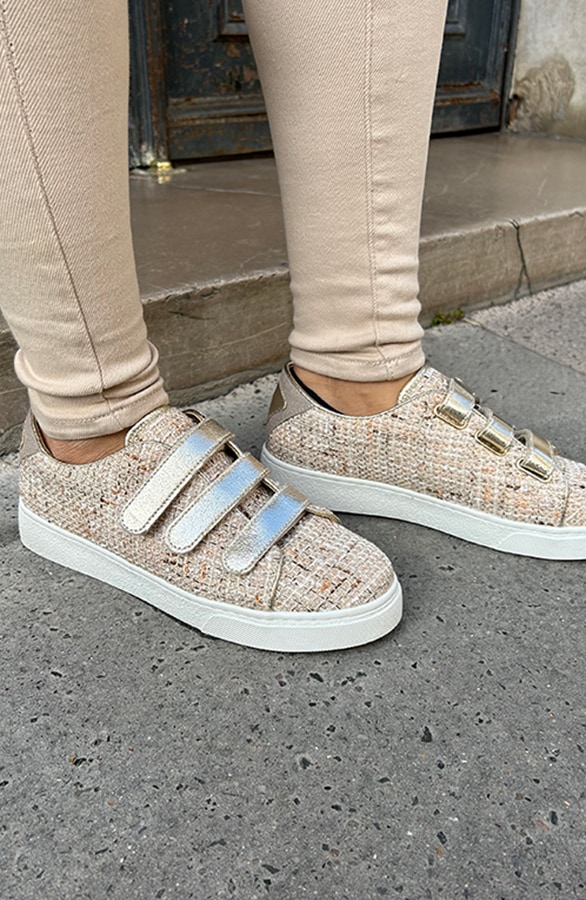 Luxury Bouclé Sneakers – shoparchief, foto 2